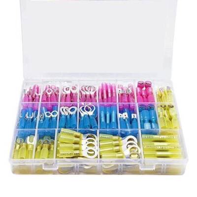 250 Pieces 24 Types Insulated Cable End Set - 1