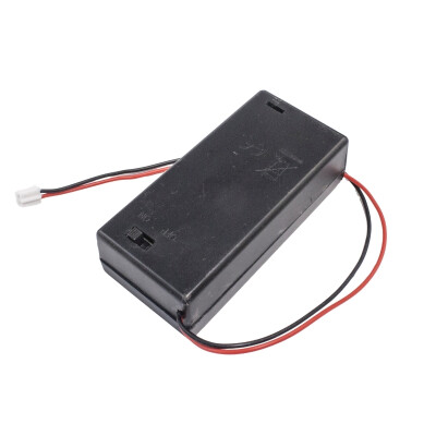 2'li AA Pil Yuvası - JSH PH-2.0 Anahtarlı ve Kapaklı - 1