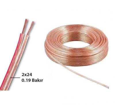 2x0.75 TSE'li Kordon Kablo - 1 metre - 1