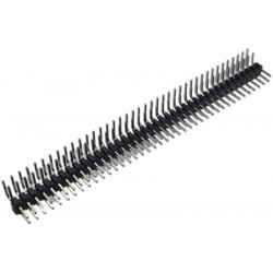 2x40 Male Header 80 Pin 90 Degree