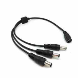 3 Head DC Adapter Multiplexer Cable 