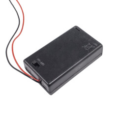 3-Pack AAA Battery Holder - Key and Cover 