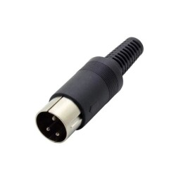 3 Pin Erkek DIN Konnektör 