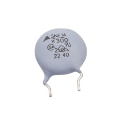 300VAC - 385VDC 14mm Varistor - SNF14K300E2S5 