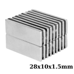 28x10x1.5mm Neodymium Strong Magnet