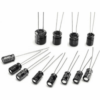 330uF 250V Electrolytic Capacitor 18x40mm - Short Legs - 1