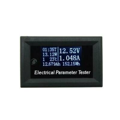 33V 3A 7in1 Digital Voltmeter Ammeter - Time Temperature Watt Meter - 1