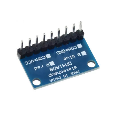 3,3V 5V 8-Bit Kırmızı LED Modülü - Anot - 3