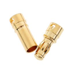 3.5mm Banana Bullet Plug Pair - 2