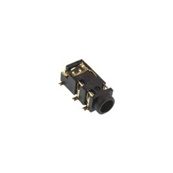 3.5mm Stereo SMD Jack Female - Black