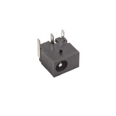 3.5x1.3mm DC Jack Şasesi - İğne Pinli - 1