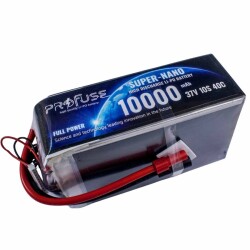 37V 10S 10000mAh 40C Lipo Battery 