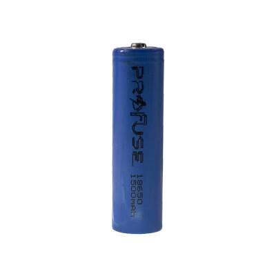 3.7V 1500mAh 18650 Li-ion Şarjlı Pil - Başlı - 2