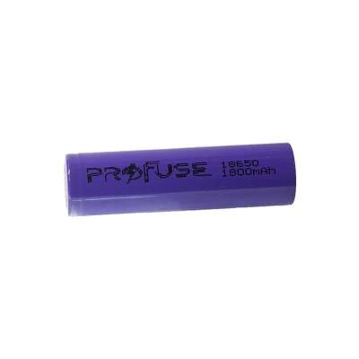 3.7V 1800mAh 18650 Li-ion Rechargeable Battery - Headless - 1