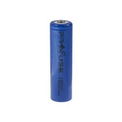 3.7V 1800mAh 18650 Li-ion Şarjlı Pil - Başlı - 2