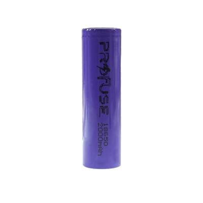 3.7V 2000mAh 18650 Li-ion Şarjlı Pil - Başsız - 2