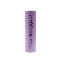 3.7V 2200mAh 18650 Li-ion Şarjlı Pil - Başsız - 2