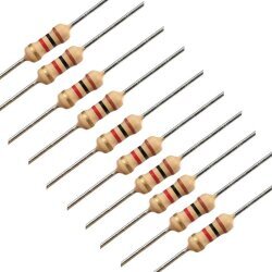 390R 1W Resistor - 10 Pieces