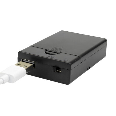3'lü AA Pil Yuvası - USB Çıkışlı - 2