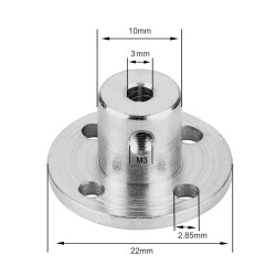 3mm Engine Mounting Apparatus - Aluminum Hub - 2