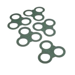 3S 18650 Pil Yalıtım İzolasyon Contası Yeşil Delikli - 10 Adet - Motorobit