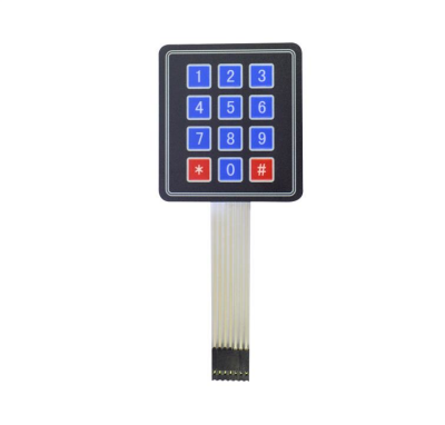 3X4 Membran Tuş Takımı - Keypad - 1