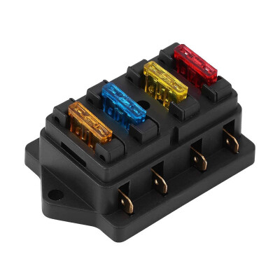 4 Channel Auto Blade Fuse Box - 2