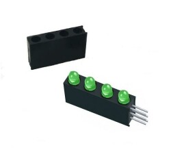 4 LED Slots - 90 Degrees - Motorobit