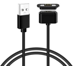 4-Pin 2mm Kablolu Pogo Pin Manyetik Konnektör Takımı - USB Soketli - 1