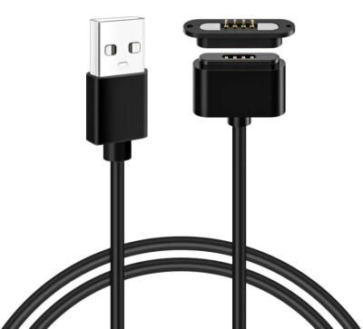 4-Pin 2mm Kablolu Pogo Pin Manyetik Konnektör Takımı - USB Soketli - 1