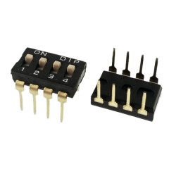 4-Pin Integrated Type Dip Switch - Motorobit