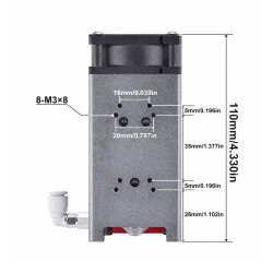 40W 450nm CNC Burning Laser - 30L/min Adjustable Air Pump - 3