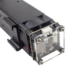 40W 450nm Yakıcı CNC Lazeri - AP-10 12L/min Hava Pompalı - 4