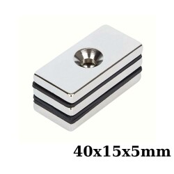 40x15x5-5mm Neodymium Strong Magnet