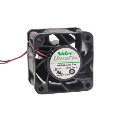 40x40x28mm 12V 0.17A Fan 2 Wires - W40S12BHA5-52 - 1
