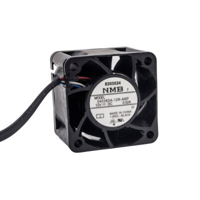 40x40x28mm 12V 0.52A Fan with 4 Wires - 2