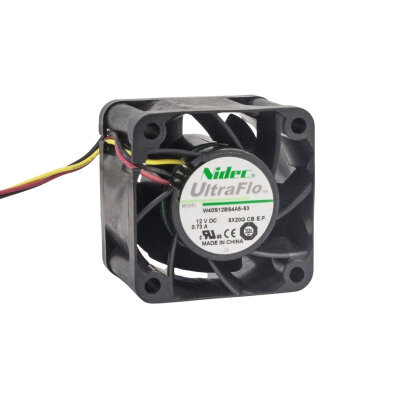 40x40x28mm 12V 0.73A Fan 3 Wires - W40S12BS4A5-53 - 1