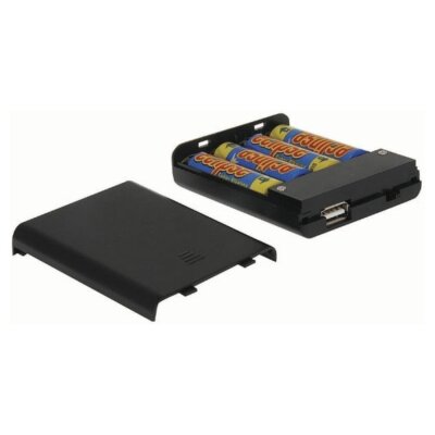 4'lü AA Pil Yuvası - USB Çıkışlı - 3