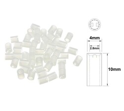 4x10mm Led Distance (Standoff) - White