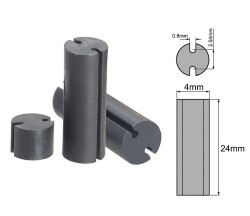 4x24mm Led Distance (Standoff) - Black - Motorobit