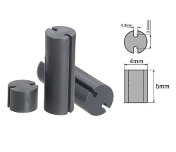 4x5mm Led Distance (Standoff) - Black - Motorobit
