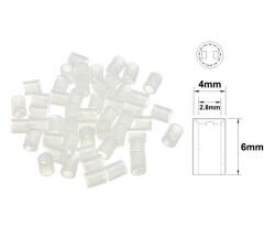 4x6mm Led Distance (Standoff) - White