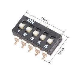 5-Pin SMD Dip Switch - 3