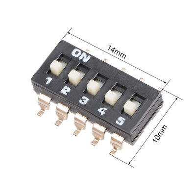 5-Pin SMD Dip Switch - 3