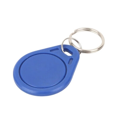 500kHz Printable RFID Keychain - Blue - 1