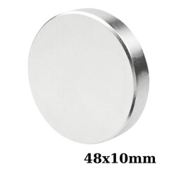 48x10mm Neodyum Güçlü Mıknatıs - Neodim Magnet