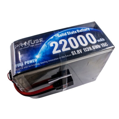 51,8V 14S 22000mAh 15C Solid State Lipo Batarya - 1