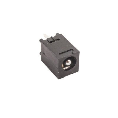 5.5x2.5mm DC Jack Şasesi - İğne Bacak - 1