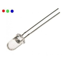 5mm RGB Flashing LED 2 Legs - Slow - Motorobit