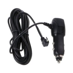 5V 2.4A Dual USB Car Cigarette Lighter Charger with 90C Micro USB Output - 3.5m Cable - 1